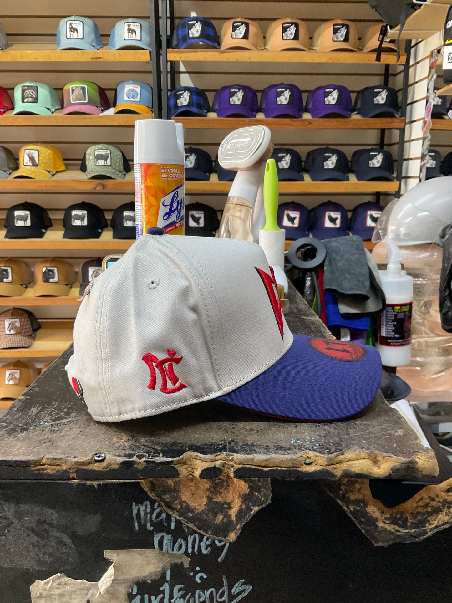 JC HATS “CT” AZUL