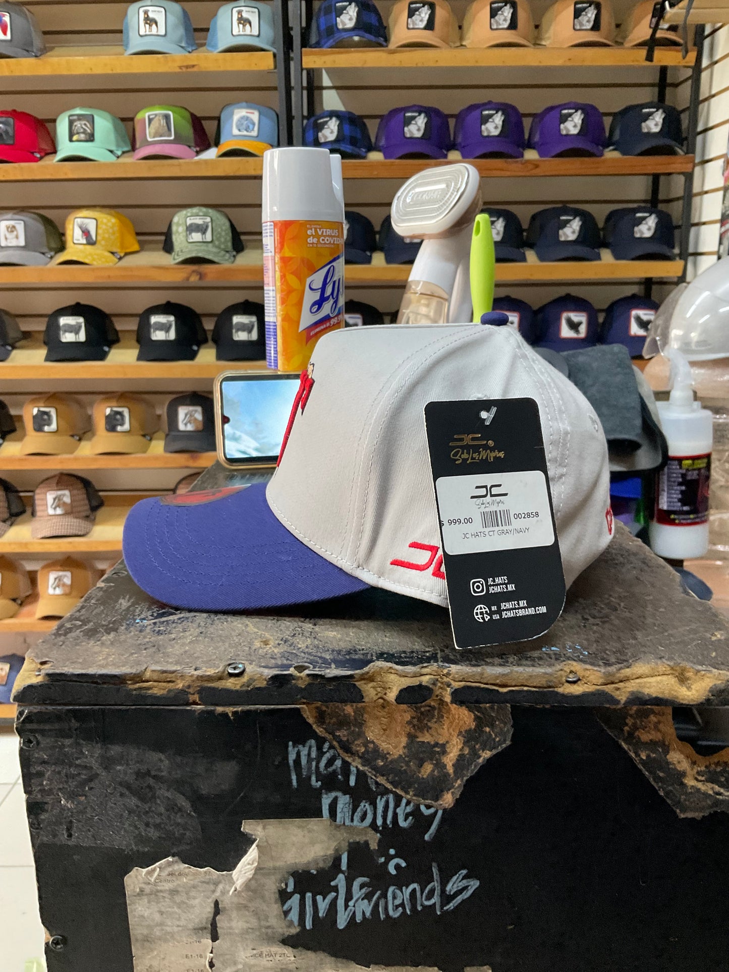 JC HATS “CT” AZUL