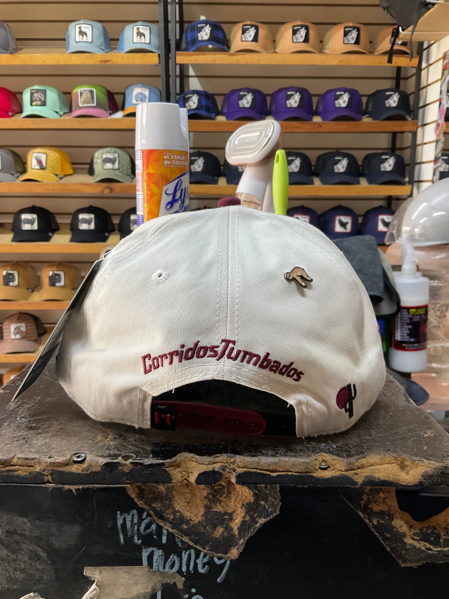 JC HATS “CT” GUINDA