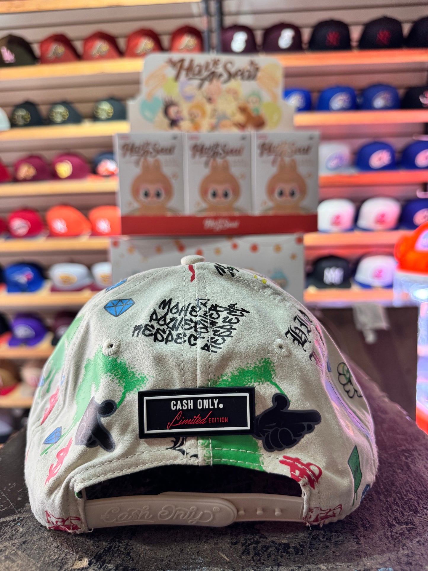 CASH ONLY FULL PRINT COLORS BLANCA