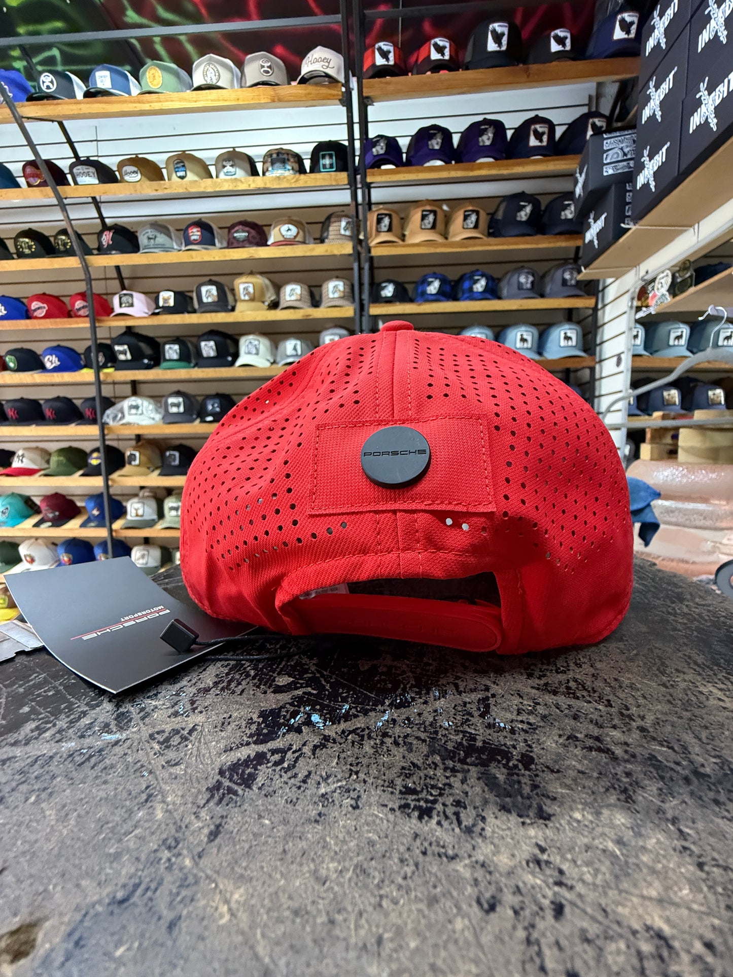 PORSCHE ROJA
