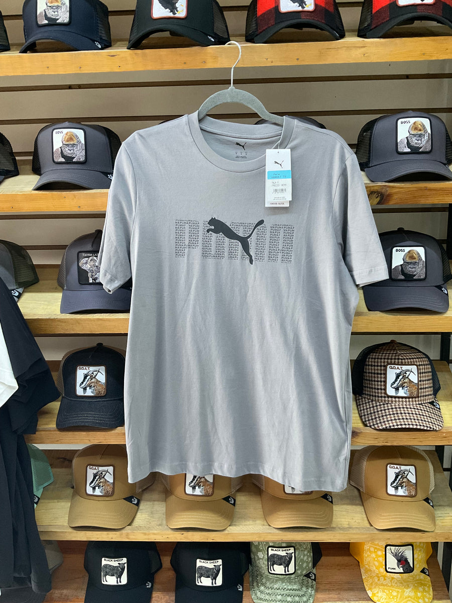 Puma gris Letras