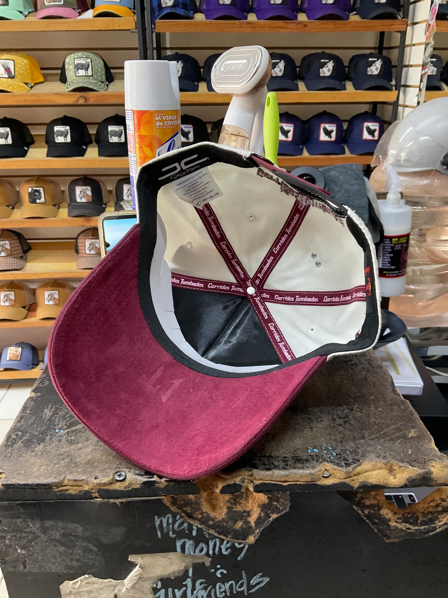 JC HATS “CT” GUINDA