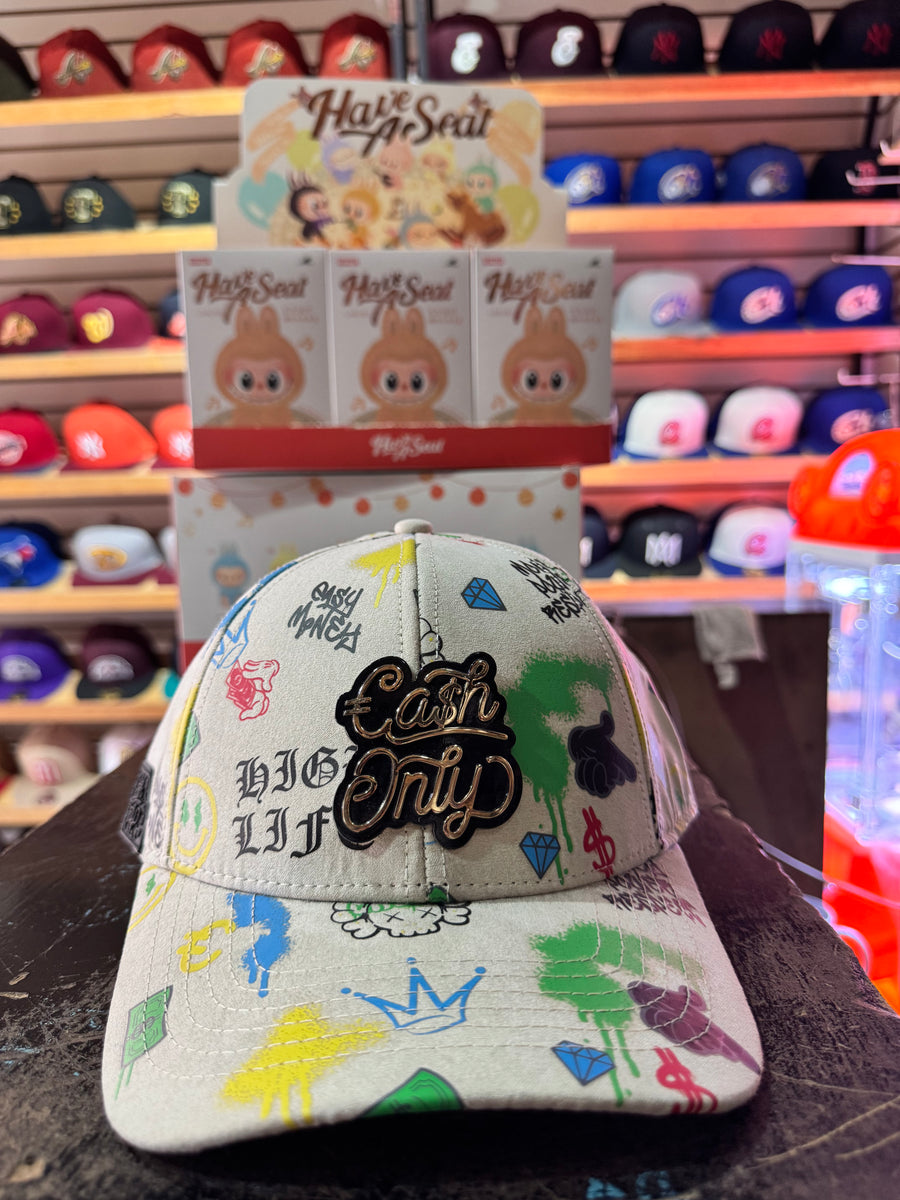 CASH ONLY FULL PRINT COLORS BLANCA