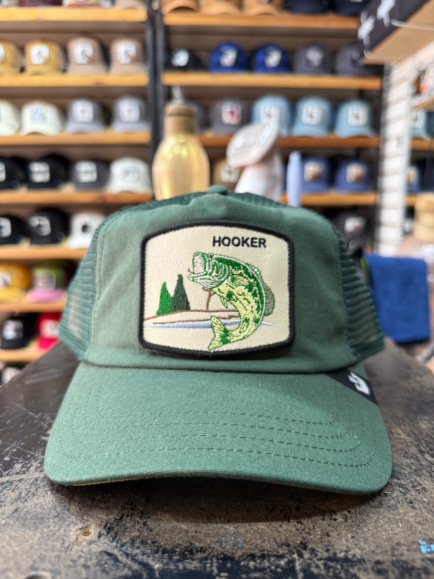 HOOKER VERDE SECO