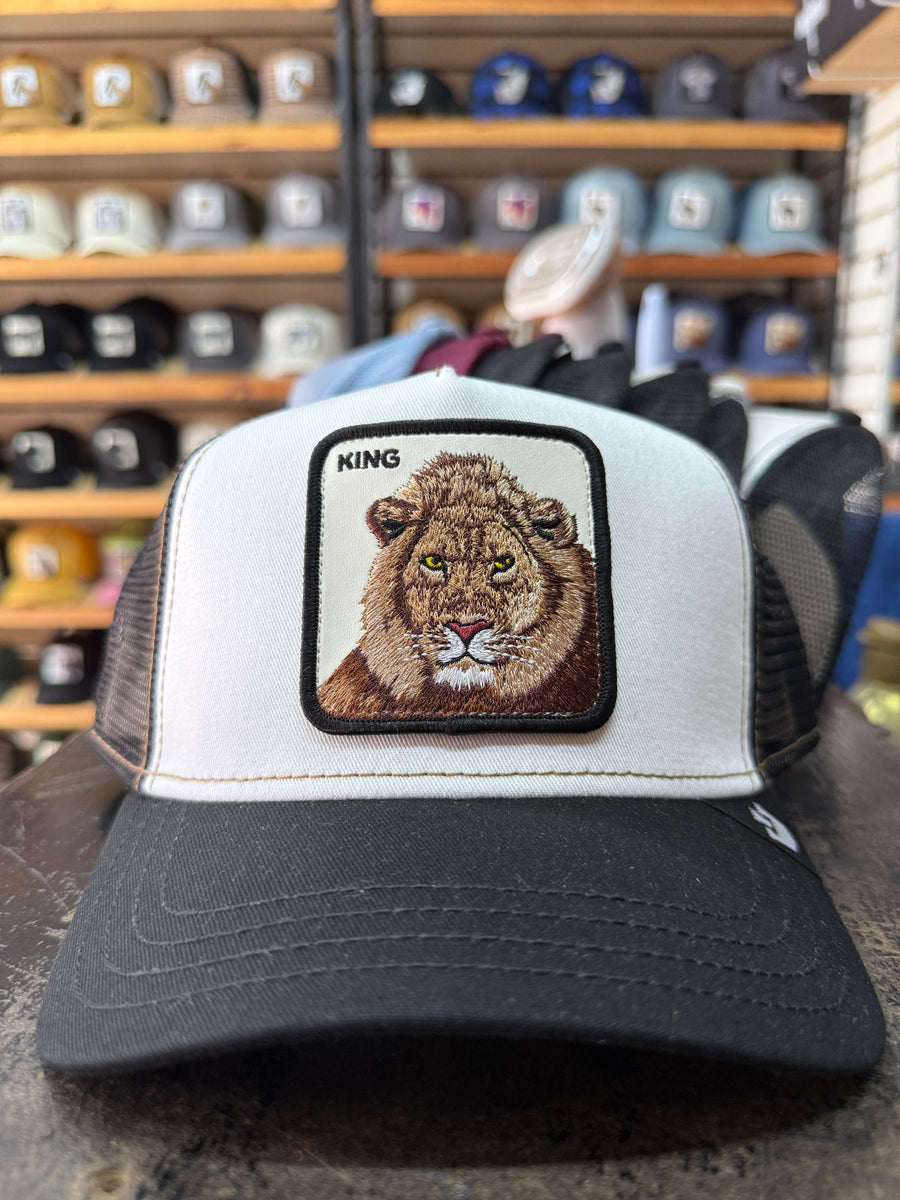 LION REY BLANCA/NEGRO