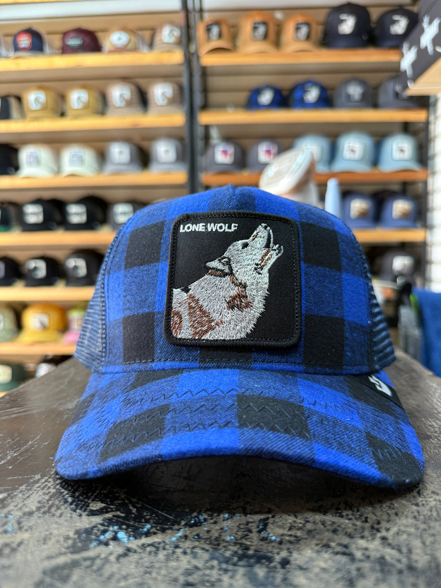 LONE WOLF CUADRADA AZUL