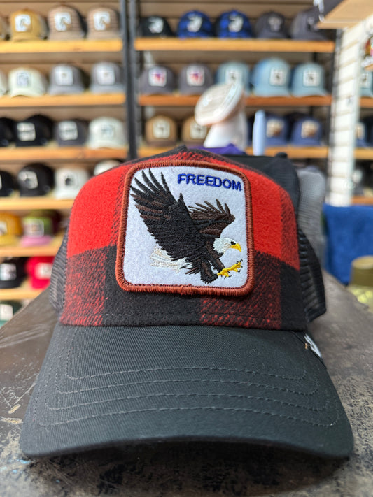 FREEDOM CUADROS ROJA